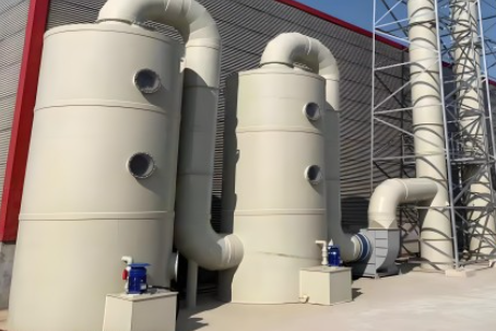 pp噴淋塔廠家直銷--PP噴淋塔源頭廠家直供，質(zhì)優(yōu)價美！